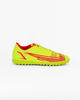 Immagine di NIKE VAPOR 14 CLUB TF - Scarpa da calcetto gialla e rossa, numerata 39/46