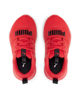 Immagine di PUMA WIRED RUN PS - Sneakers da bambino rossa in mesh traspirante con soletta in momery foam, numerata 28/35