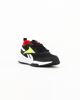 Immagine di REEBOK XT SPRINTER 2.0 - Sneakers nera e gialla in VERA PELLE con inserti colorati, numerata 35/38