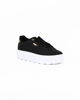 Immagine di PUMA KARMEN DISTRESSED - Sneakers nera e oro con suola alta e soletta in memory foam