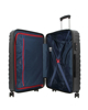 Immagine di MODO BY RONCATO - TROLLEY ABS NERO 4 RUOTE CON COMBINAZIONE TSA