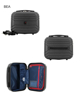 Immagine di MODO BY RONCATO - TROLLEY ABS NERO 4 RUOTE CON COMBINAZIONE TSA