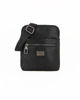 Immagine di COVERI COLLECTION - BORSELLO NERO TRASVERSALE TRE ZIP FRONTALI
