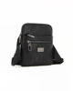 Immagine di COVERI COLLECTION - BORSELLO NERO TRASVERSALE TRE ZIP FRONTALI