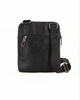 Immagine di COVERI COLLECTION - BORSELLO NERO TRASVERSALE TRE ZIP FRONTALI