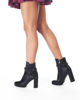 Immagine di MISS GLOBO- Ankle boots con cordino ricoperto di strass e tacco 9,5CM