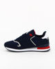 Immagine di NAVIGARE - Sneakers da uomo blu e bianca con dettagli rossi