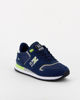 Immagine di NAVIGARE - Sneakers da uomo blu e grigia con dettagli verdi