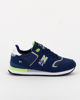 Immagine di NAVIGARE - Sneakers da uomo blu e grigia con dettagli verdi