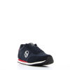 Immagine di SERGIO TACCHINI - Sneakers da uomo blu e bianca con dettagli rossi
