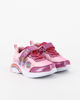 Immagine di CRY BABIES - Sneakers da bambina rosa con dettagli glitter e luci, numerata 24/30