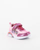 Immagine di CRY BABIES - Sneakers da bambina rosa con dettagli glitter e luci, numerata 24/30