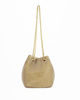 Immagine di DIVAS - Pochette secchiello oro con strass