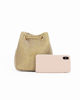 Immagine di DIVAS - Pochette secchiello oro con strass