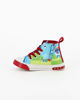 Immagine di PAW PATROL - Sneakers da bambino alta in tessuto rossa con luci e lacci, numerata 24/30