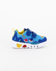 Immagine di BABY SHARK - Sneakers da bambino blu e gialla con luci e doppio strappo, numerata 24/30