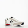 Immagine di SERGIO TACCHINI - Sneakers da uomo bianca e nera con dettagli rossi