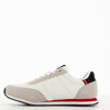 Immagine di SERGIO TACCHINI - Sneakers da uomo bianca e nera con dettagli rossi