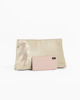 Immagine di MISS GLOBO - Pochette oro glitterata con patta