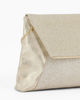 Immagine di MISS GLOBO - Pochette oro glitterata con patta