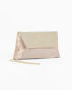 Immagine di MISS GLOBO - Pochette rosegold glitterata con patta
