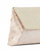 Immagine di MISS GLOBO - Pochette rosegold glitterata con patta