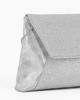 Immagine di MISS GLOBO - Pochette argento glitterata con patta