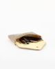 Immagine di DIVAS - Pochette oro con strass e patta, tracolla catenina removibile