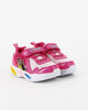 Immagine di DINSIEME - Sneakers da bambina rosa con dettagli glitter e luci, numerata 24/30