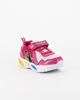 Immagine di DINSIEME - Sneakers da bambina rosa con dettagli glitter e luci, numerata 24/30