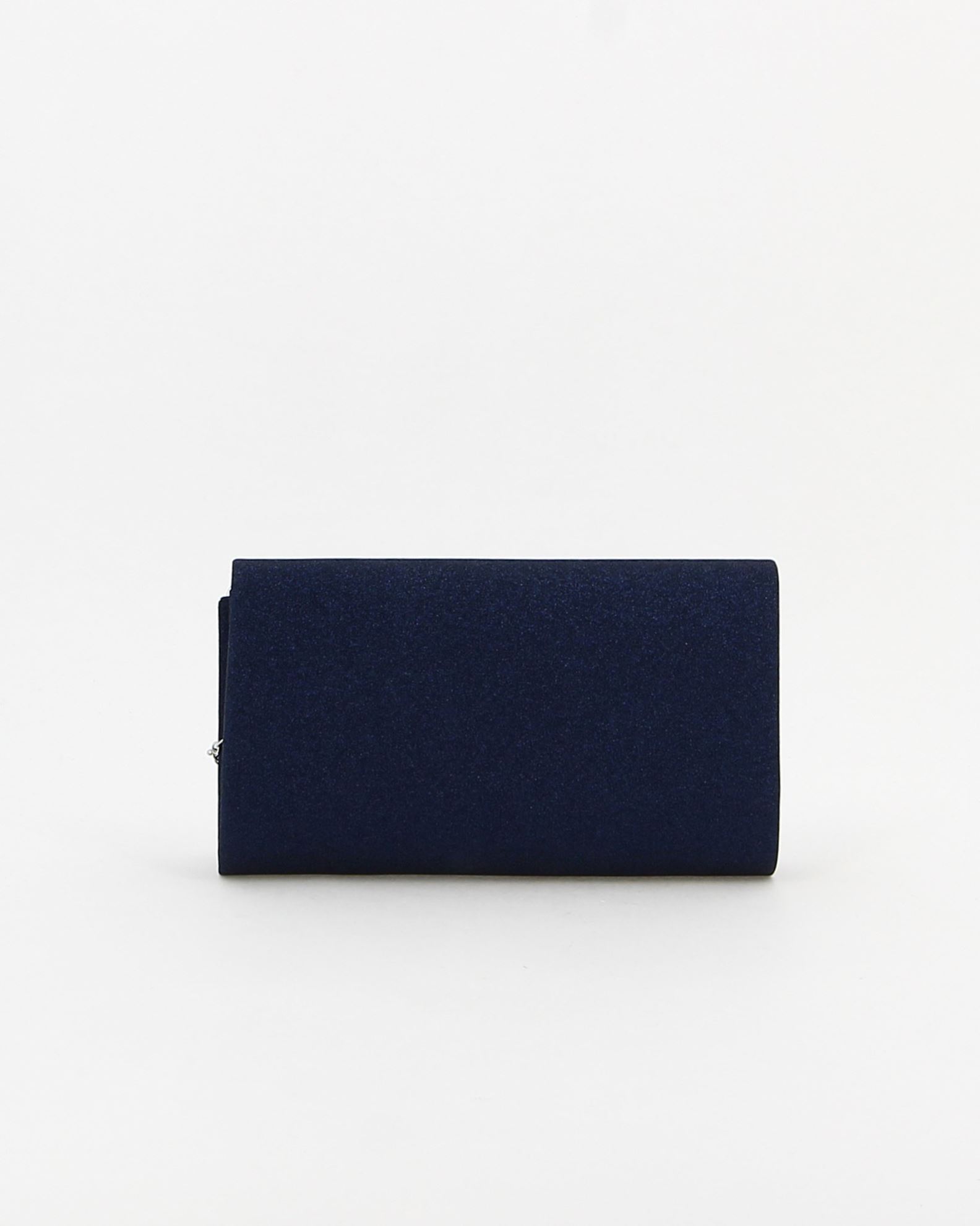 Pochette Da Sera Glitterata Donna Con Manico E Tracolla A Catena - Elegante Borsa A Busta Per Matrimoni E Feste, 20x13,5 Cm