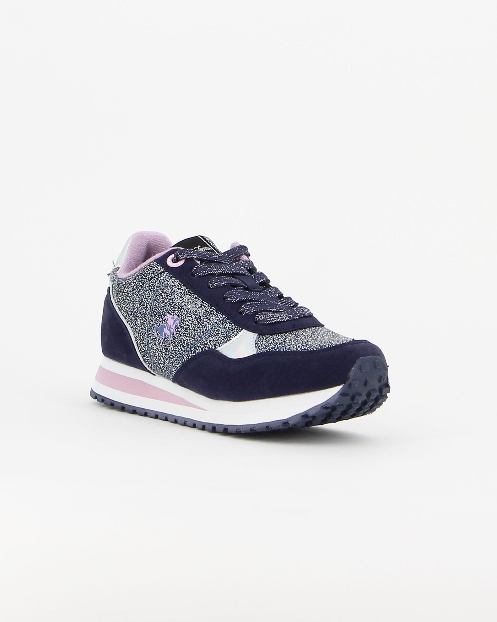 Sneakers Bianche Da Donna Con Suola A Zeppa Swish Jeans - Foto 4