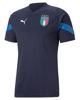 Immagine di PUMA - T-shirt da calcio blu in tessuto traspirante Italia