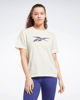 Immagine di CONVERSE - T-shirt bianca girocollo in cotone con logo colorato