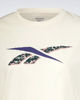 Immagine di CONVERSE - T-shirt bianca girocollo in cotone con logo colorato
