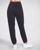 Immagine di SKECHERS - Pantalone tuta da donna nera con elastico in vita