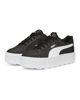 Immagine di PUMA - Sneakers da bambina nera glitter e bianca con suola alta e soletta in memory foam, numerata 28/35 - KARMEN GLITZ PS