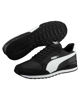 Immagine di PUMA - Sneakers nera e bianca con soletta in memory foam, numerata 36/39 - ST RUNNER V3 NL JR
