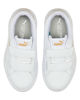 Immagine di PUMA - Sneakers da bambina bianca con dettagli oro e strappo, numerata 28/35 - SMASH V2 METALLICS V PS