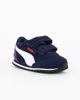Immagine di PUMA - Sneakers da bambino blu e rossa in VERA PELLE con doppio strappo e soletta in memory foam, numerata 20/27 - ST RUNNER V3 SD V INF