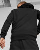 Immagine di PUMA - Felpa da uomo nera con zip frontale e cappuccio
