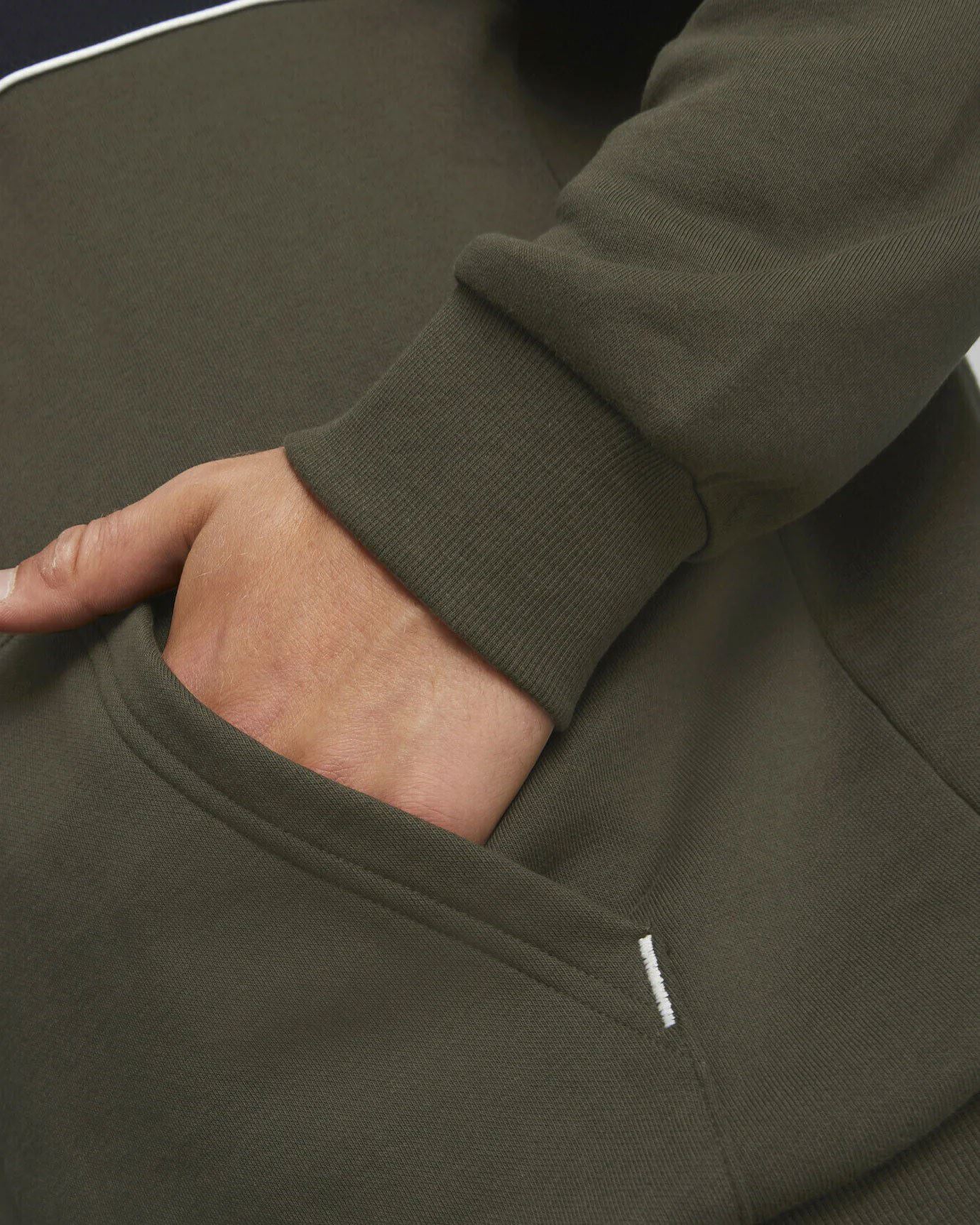 Carhartt WIP Felpa Chase con mezza zip - Verde