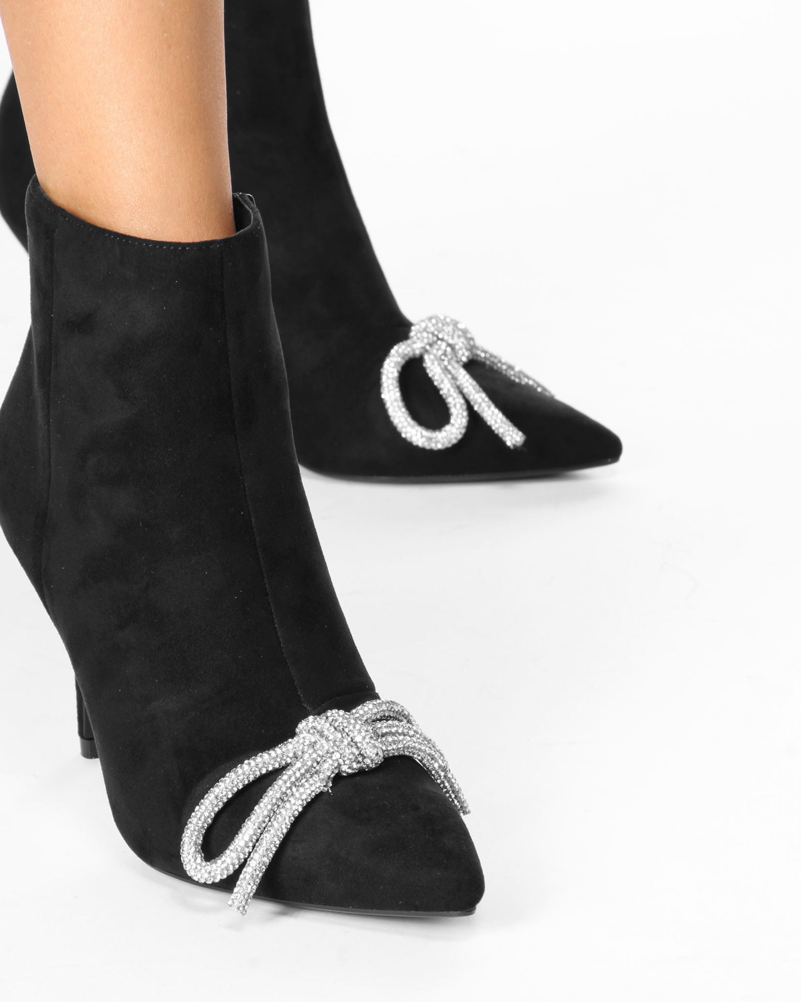Spilla con spilla da cravatta pre-legata con fiocco per festa di matrimonio elegante da donna