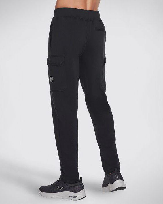 Pantaloni Tuta Uomo In Pile, Cargo Jogger, Con Coulisse E Tasconi, Comodi Per Sport E Casual