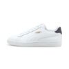Immagine di PUMA - Sneakers da uomo bianca e blu in VERA PELLE con dettagli oro - SMASH V2 L