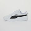 Immagine di PUMA - Sneakers bianca e nera con soletta in memory foam, numerata 36/39 - SMASH VULC JR