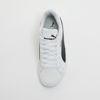 Immagine di PUMA - Sneakers bianca e nera con soletta in memory foam, numerata 36/39 - SMASH VULC JR