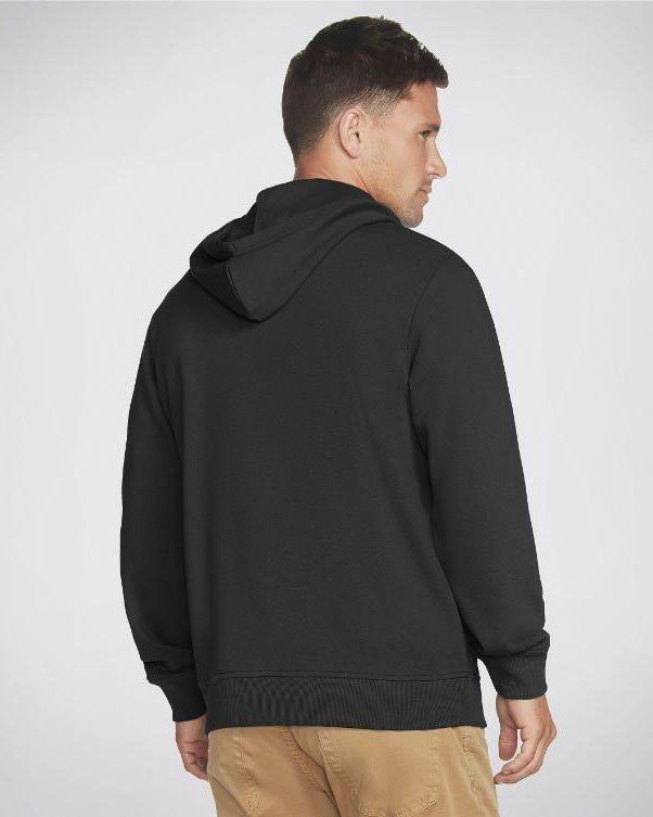 FELPA CON ZIP UPOWER VENUS Black Carbon