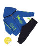 Immagine di GURU 99 - NEONATO COMPLETO FELPATO  FULL ZIP CON CAPPUCCIO