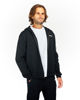 Immagine di GOLA - UOMO FELPA NERA INVERNALE  FULL ZIP CON CAPPUCCIO